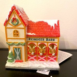Target Bullseye Viral 2023 Christmas Village- Reindeer Barn